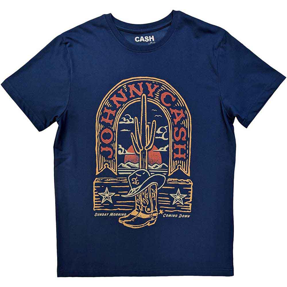 Image of Johnny Cash T-shirt - Sunday Morning Rock Off